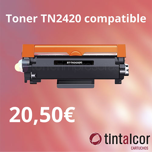 TONER TN2420 NEGRO COMPATIBLE